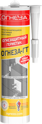 Герметик акриловый Огнеза ГТ Терморасширяющийся для огнезащиты кабельных проходок (310мл)