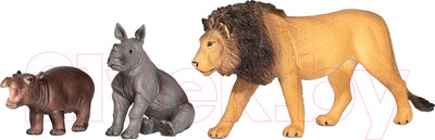 Набор фигурок коллекционных Konik Пакетик-сюрприз Дикие животные / AMW2130