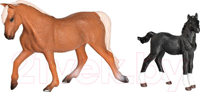 Набор фигурок коллекционных Konik Пакетик-сюрприз Лошади с жеребятами / AMF1115
