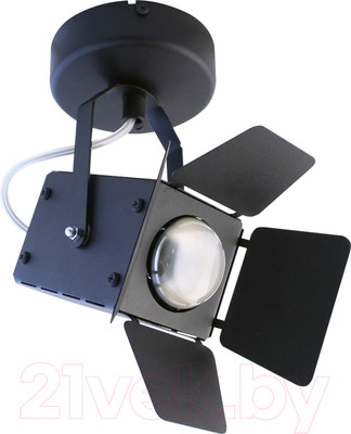 Спот Элетех Кино НПБ 01-60-515 / 1005404538 (черный матовый/черный)