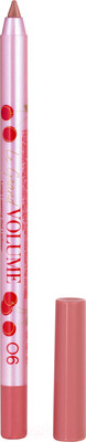 Карандаш для губ Vivienne Sabo Le Grand Volume Устойчивый гелевый тон 06 (натуральный розовый)