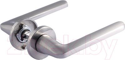 Ручка дверная Нора-М Slim 134А / 18634 (матовый никель)