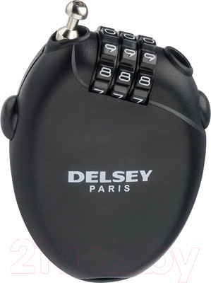Замок для чемодана Delsey Cable / 00394023000 (черный)
