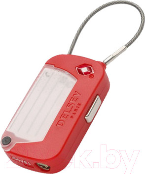 Замок для чемодана Delsey Canedas / 00394022004 (красный)