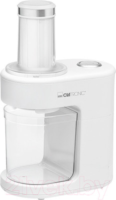 Овощерезка электрическая Clatronic MЕ 3673 (белый)