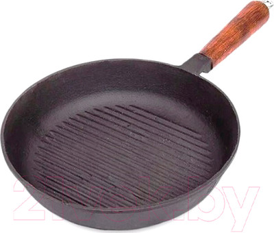 Сковорода Балезинский ЛМЗ 240/50-1-Г с рифленным дном (Б)
