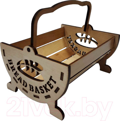 Корзина для хранения Guter Baum Булочка / 202001 (прозрачный лак)