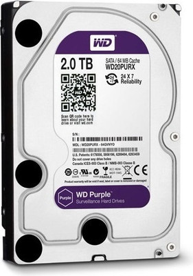 Жесткий диск Western Digital Purple 2TB (WD20PURX)