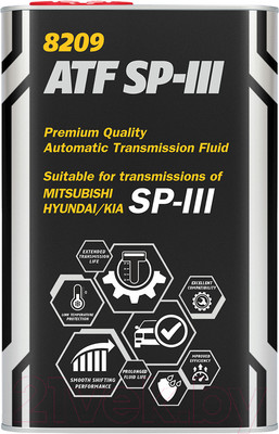 Трансмиссионное масло Mannol OEM ATF SP-III Metal / MN8209-1 (1л)