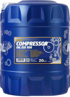Индустриальное масло Mannol Compressor Oil ISO 100 / MN2902-20 (20л)