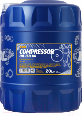 Индустриальное масло Mannol Compressor Oil ISO 46 / MN2901-20 (20л)