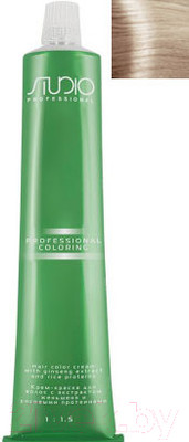 Крем-краска для волос Kapous Studio Professional с женьшенем и рисовыми протеинами 921 (ультра-светлый фиолетово-пепельный блонд)