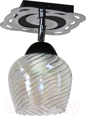 Спот Элетех Кира 111 НПБ 01-60-107 / 1005404972 (черный муар/хром)