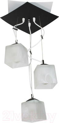 Люстра Элетех Конверт 233 НСБ 01-3х60-102 Е27 / 1005402879 (белый/черный)