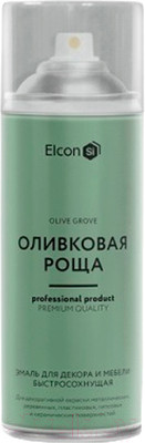 Эмаль Elcon Быстросохнущая для декора и мебели (520мл, оливковая роща)