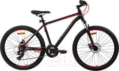 Велосипед AIST Rocky 1.0 Disс 26 2022 (13, черный/красный)