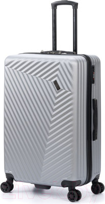 Чемодан на колесах Torber Lama / T1919L-Silver (серебристый)