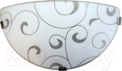 Бра Элетех Морокко 300/2 НББ 21-60 М19 / 1005206073 (матовый белый/металлик)