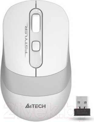 Мышь A4Tech Fstyler FG10S (белый)