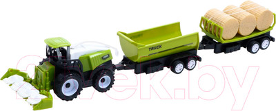 Трактор игрушечный Sima-Land Комбайн / 6848438