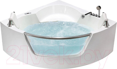 Ванна акриловая Wellis Tivoli 150х150 / WK00127 (с гидромассажем)