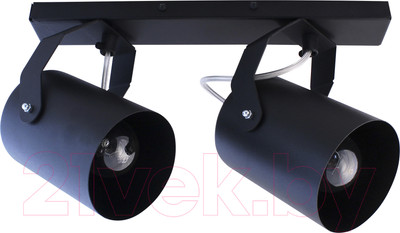 Спот Элетех Трек НПБ 01-2х60-514 / 1005404529 (черный матовый)