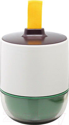 Ланч-бокс Smart Solutions Meals / SS-TR-ABS-GRN-800 (светло-серый/зеленый)