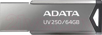 USB flash накопитель A-data UV250 64GB (AUV250-64G-RBK)
