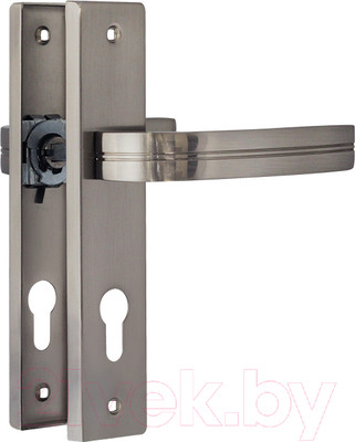 Ручка дверная Нора-М 106-70 (матовый никель)