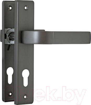 Ручка дверная Нора-М 107-70 (графит)