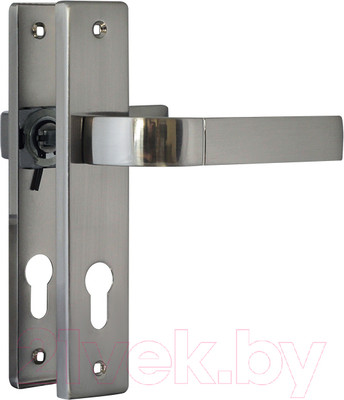 Ручка дверная Нора-М 107-70 (матовый никель)