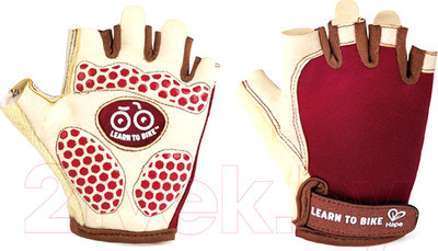 Велоперчатки Hape Спортивные / E1095_HP (красный)