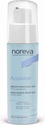 Сыворотка для лица Noreva Акварева Увлажняющая 24 часа (30мл)