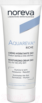 Крем для лица Noreva Акварева Увлажняющий 24ч (40мл)