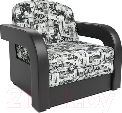 Кресло-кровать Mebel-Ars Кармен-2 (газета)