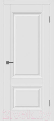 Дверь межкомнатная Winter Барселона 2 ДГ зпз 196 60x200 (белая эмаль)