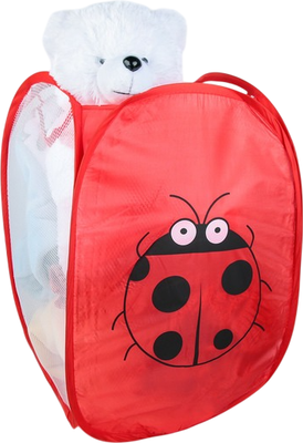 Корзина Доляна Божья коровка / 4590400 (красный)