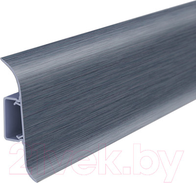 Плинтус Ideal Классик 024 Cиний 55мм С центральной планкой (2.2м)