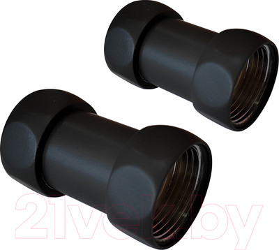 Комплект фитингов для полотенцесушителя Luxon 1"x3/4" г/г 730SCH1005Ral9005