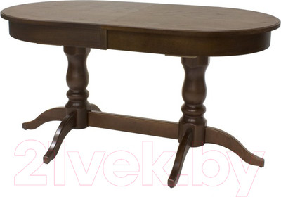 Обеденный стол Импэкс Leset Каролина 1Р Т19 (орех шоколадный)