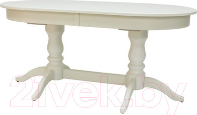 Обеденный стол Импэкс Leset Каролина 1Р 1013 (слоновая кость)