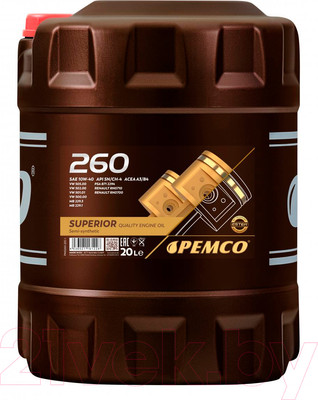 Моторное масло Pemco iDrive 260 10W40 SN/CH-4 / PM0260-20 (20л)