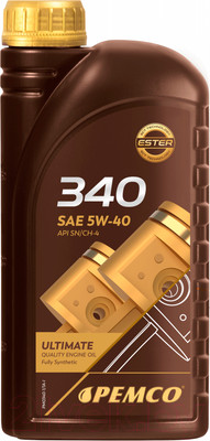 Моторное масло Pemco iDrive 340 5W40 SN/CH-4 / PM0340-1 (1л)