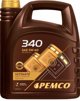 Моторное масло Pemco iDrive 340 5W40 SN/CH-4 / PM0340-5 (5л)