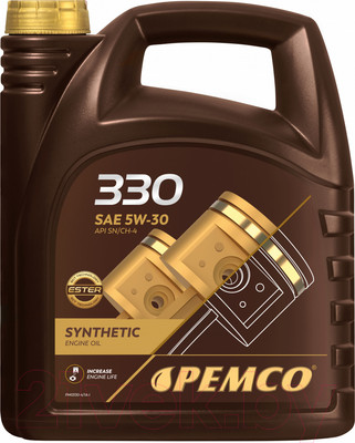 Моторное масло Pemco iDrive 330 5W30 SN/CH-4 / PM0330-5 (5л)