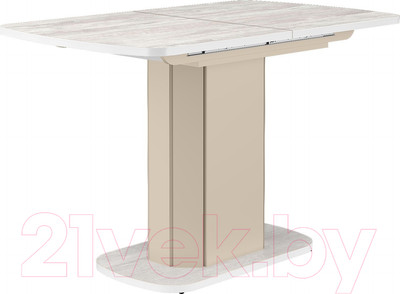 Обеденный стол Eligard Leman (ледяное дерево/персидский жемчуг)