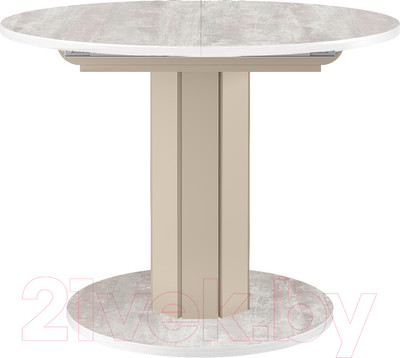 Обеденный стол Eligard Ontario (ледяное дерево/персидский жемчуг)