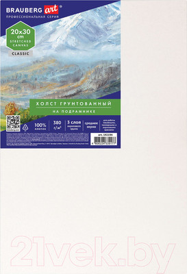 Холст для рисования Brauberg Art / 192194