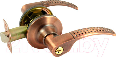Ручка дверная Нора-М ТТ15-01-STD (старая медь)