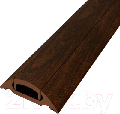 Порог Ideal С монтажным каналом 292 42мм 0.9м (орех миланский)